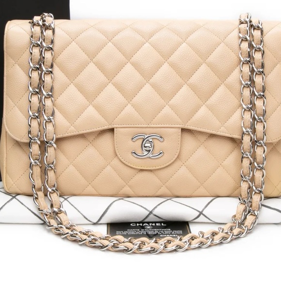 Jumbo Classic Chanel handbag!!!! - Picture 1 of 13